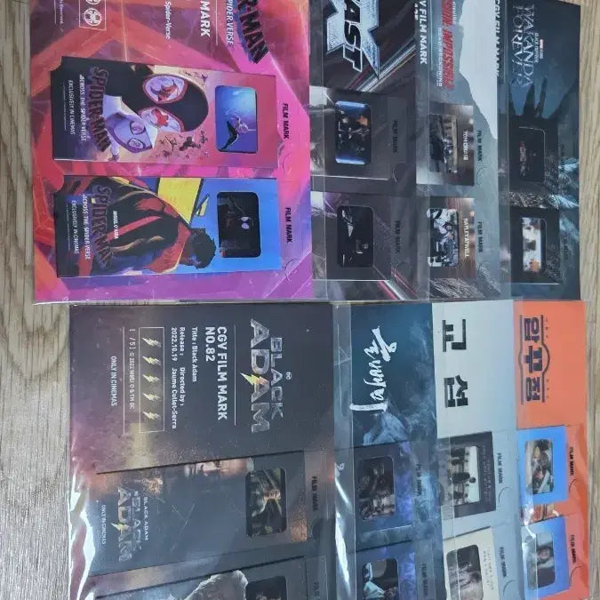 [BUNJANG] CGV Spider-Man &amp; Others Filmmarks Bundle / CGV 영화 필름마크 일괄