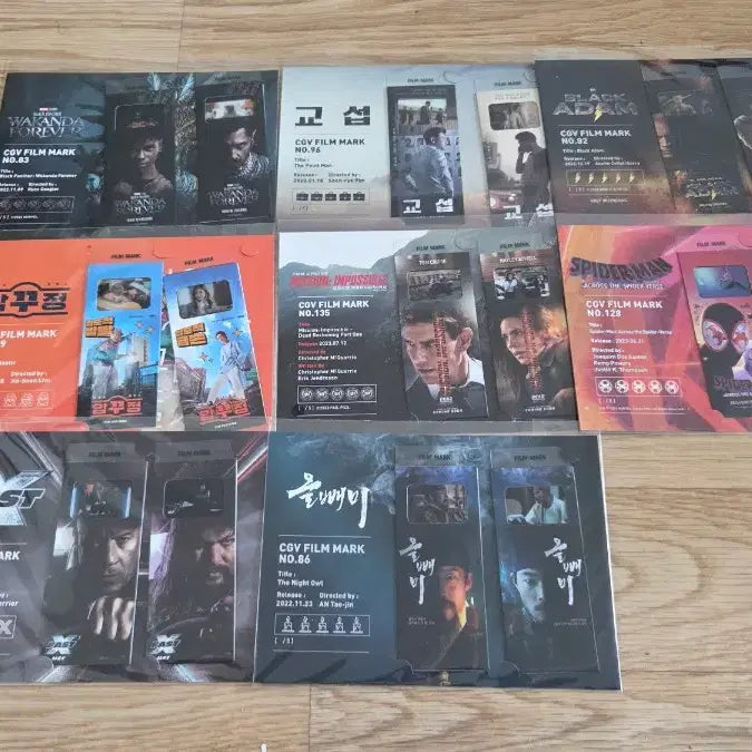 [BUNJANG] CGV Spider-Man &amp; Others Filmmarks Bundle / CGV 영화 필름마크 일괄