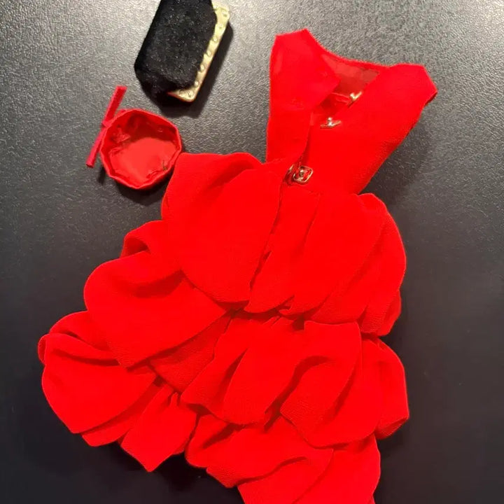 [BUNJANG] Silkstone Cocktail Dress Set / 실크스톤 의상