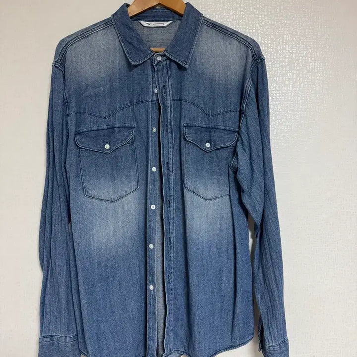[SOLD OUT] 윗 With 웨스턴 데님 셔츠 M