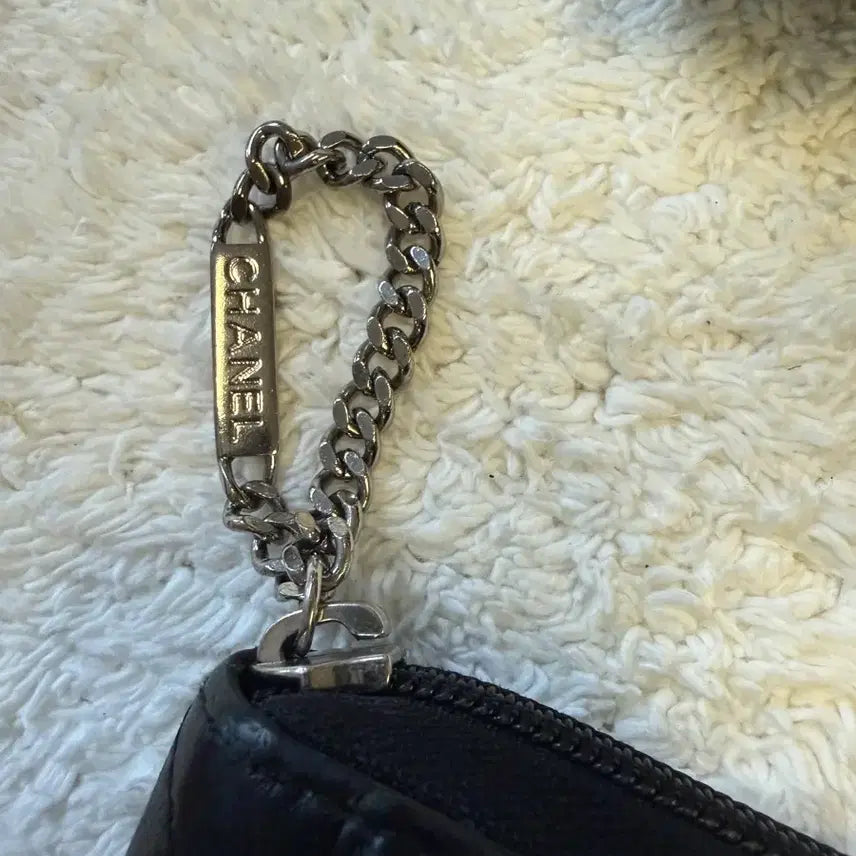[BUNJANG] Chanel Black Quilted Long Wallet / 샤넬 블랙 퀼팅 장지갑 (깜봉지갑)