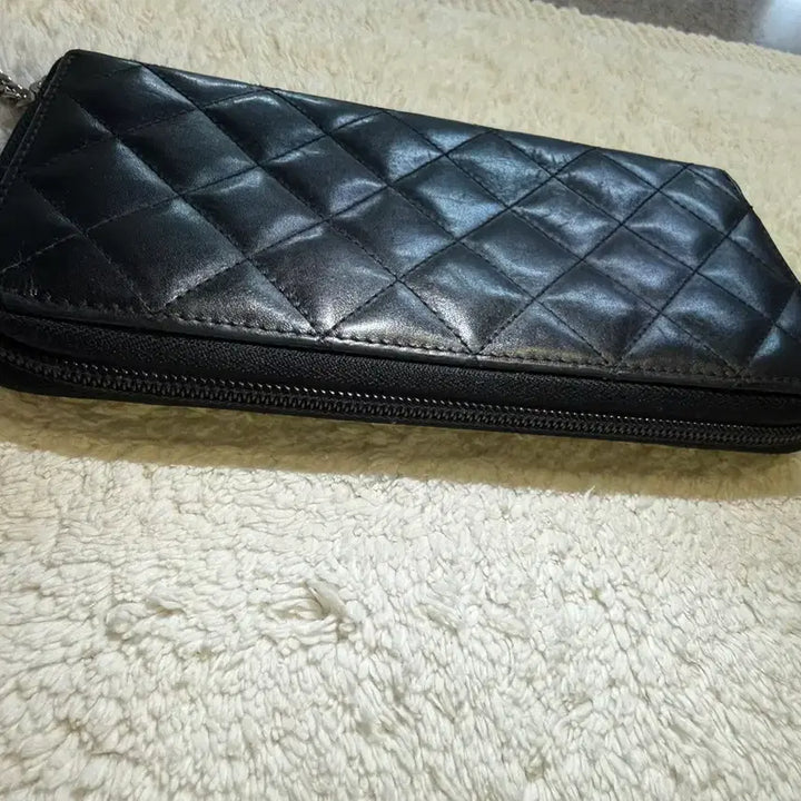 [BUNJANG] Chanel Black Quilted Long Wallet / 샤넬 블랙 퀼팅 장지갑 (깜봉지갑)