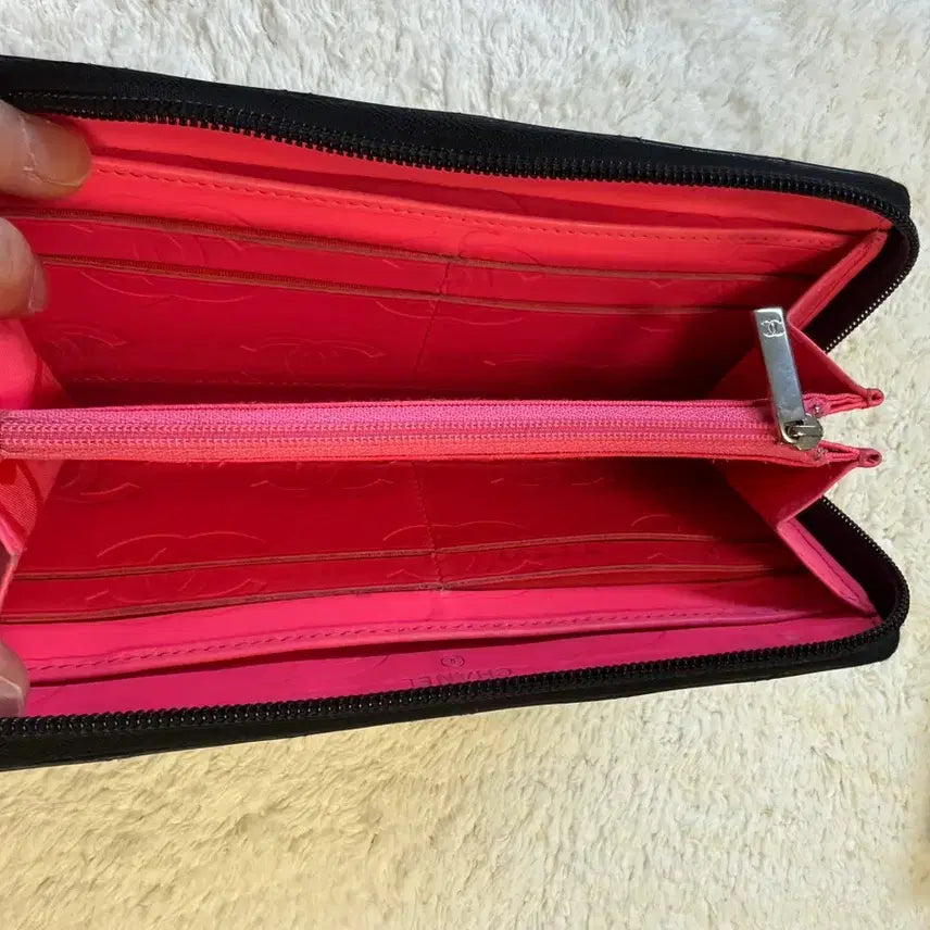 [BUNJANG] Chanel Black Quilted Long Wallet / 샤넬 블랙 퀼팅 장지갑 (깜봉지갑)