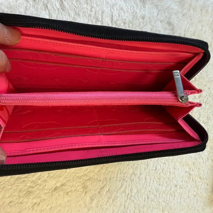 [BUNJANG] Chanel Black Quilted Long Wallet / 샤넬 블랙 퀼팅 장지갑 (깜봉지갑)
