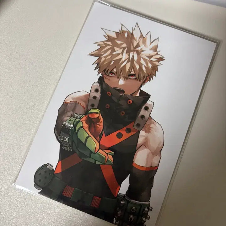 [BUNJANG] My Hero Academia Bakugo Postcard / 히로아카 바쿠고 42권 엽서