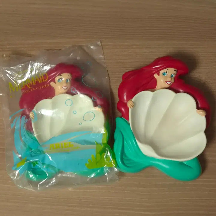 [BUNJANG] 1991 Disney The Little Mermaid Ariel Trinket Dish / 고전 1991 디즈니 인어공주 에리얼 트레이 접시 보석함 받침대 dish