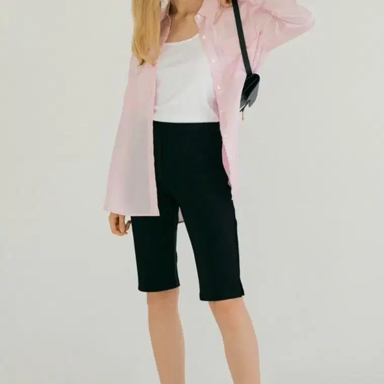 [BUNJANG] Autete Slim Biker Shorts Pants / 오떼뜨 슬림 바이커 쇼츠 팬츠