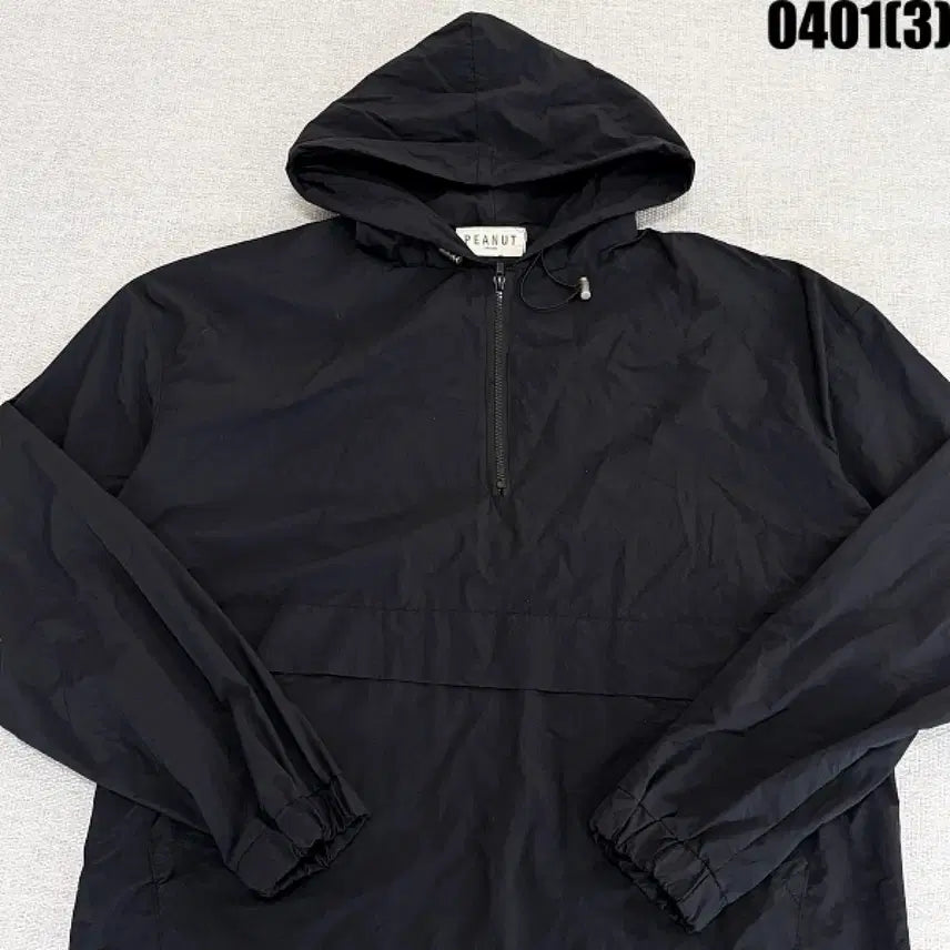 [SOLD OUT] PEANUT 후드 아노락 블랙 0401(3)