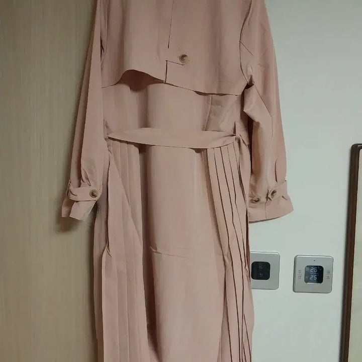 [SOLD OUT] 빅사이즈 핑크 트렌치코트 새상품 77