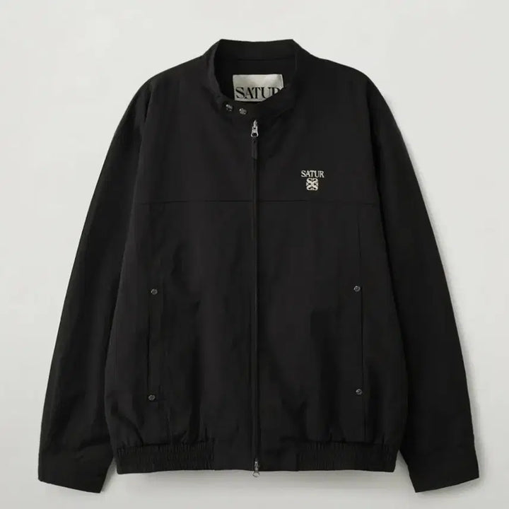[SOLD OUT] SATUR 세터 26SS 바이커 블루종 자켓 블랙 L 새상품