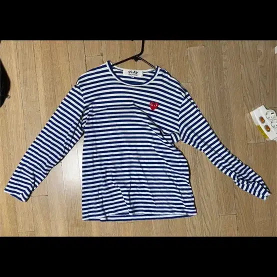 [BUNJANG] Comme des Garçons Border Logo T-Shirt XL / 꼼데가르송 보더티 xl