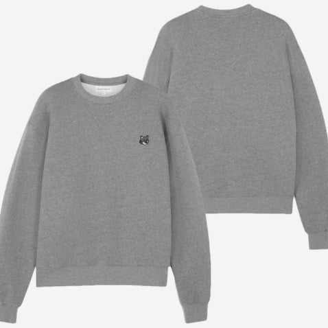 [BUNJANG] Maison Kitsune Gray Fox Sweatshirt / [당일출고] 메종키츠네 그레이폭스 맨투맨 / 미개봉 새상품