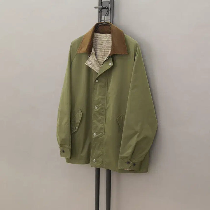 [BUNJANG] ANPAS Reversible Corduroy Hunting Jacket L / ANPAS 새제품 앤파스 2WAY 코듀로이카라 양면 리버시블 헌팅자켓 L