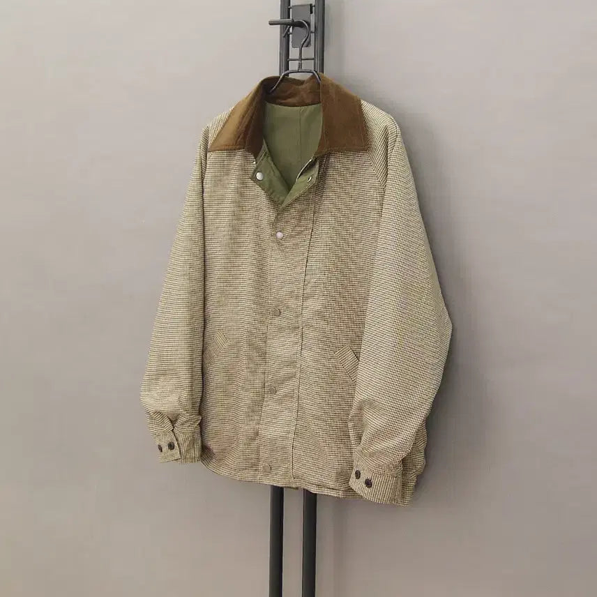 [BUNJANG] ANPAS Reversible Corduroy Hunting Jacket L / ANPAS 새제품 앤파스 2WAY 코듀로이카라 양면 리버시블 헌팅자켓 L