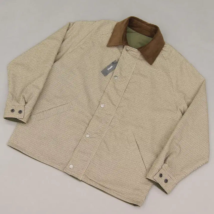 [BUNJANG] ANPAS Reversible Corduroy Hunting Jacket L / ANPAS 새제품 앤파스 2WAY 코듀로이카라 양면 리버시블 헌팅자켓 L