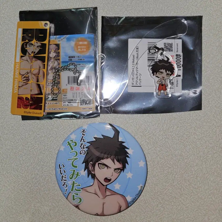 [BUNJANG] Super Danganronpa Hajime Hinata Swimsuit Bundle Set / 슈퍼 단간론파 히나타 하지메 수영복 굿즈 일괄