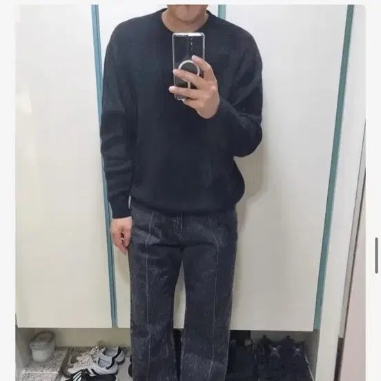 [BUNJANG] Mod9 Black Stardust Pants / 모드나인 블랙 스타더스트 바지
