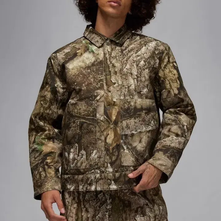 [BUNJANG] Nike Jordan Flight Chicago Realtree Jacket / 나이키 조던 플라이트 시카고 리얼트리 재킷 B4 HV0649 222