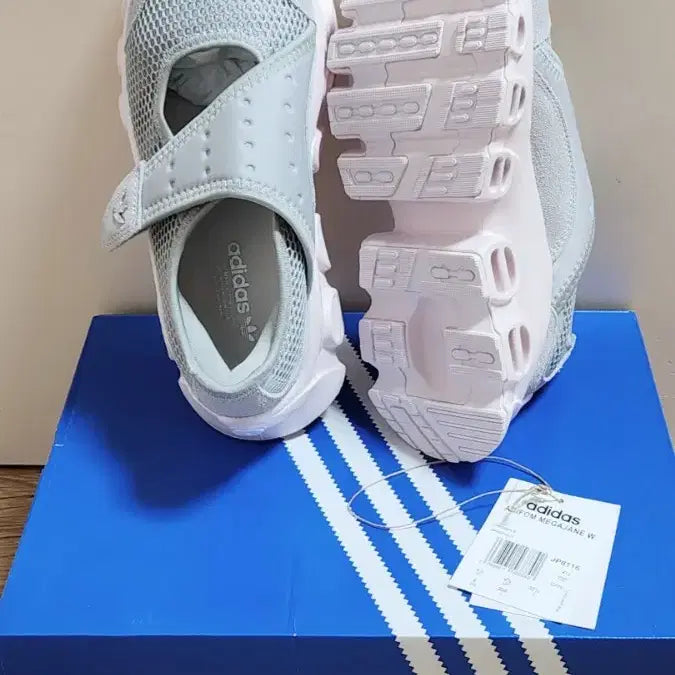 [BUNJANG] Adidas Adifom Mega T-Toe Grey/Pink Sneakers JP8116 / 아디다스 아디폼 메가제인 - 그레이:핑크 / JP8116