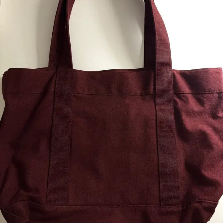 [BUNJANG] The Barnet Wine Tote Bag / 더바넷 와인 토트백