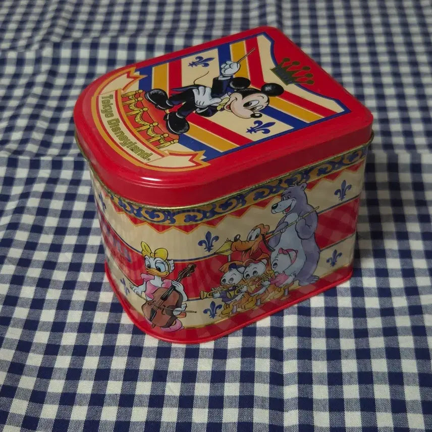 [BUNJANG] 1999 Disneyland Retro Tin Case - Mickey Mouse, Dumbo, Goofy, Pluto / 고전 1999 디즈니랜드 레트로 틴케이스 미키마우스 덤보 구피 플루토