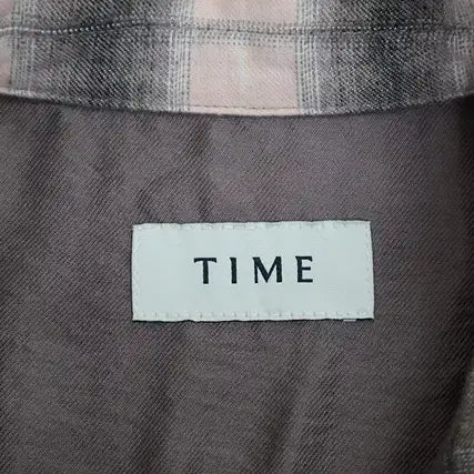 [BUNJANG] TIME Checkered Shirt / TIME 타임 체크 셔츠 도톰~ 25년식 한섬 매장판