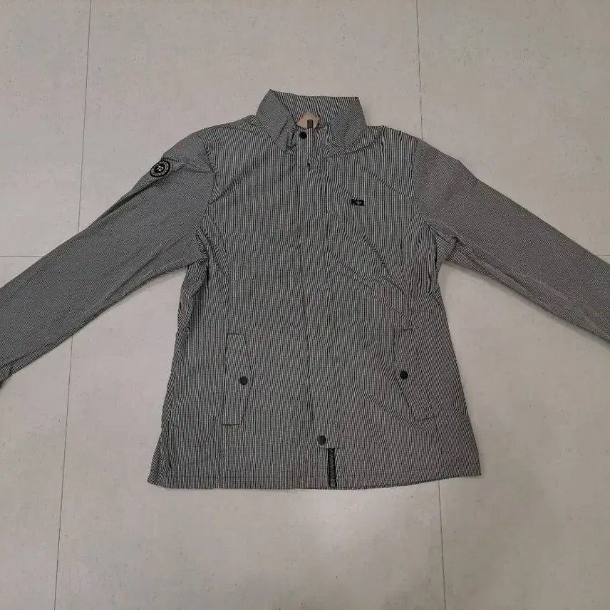 [BUNJANG] K2 Check Pattern Long Sleeve Jacket / K2 체크 긴팔 쟈켓