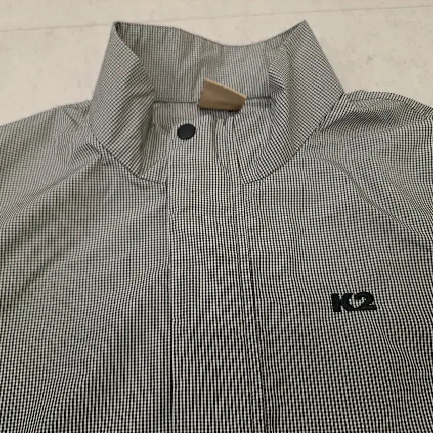 [BUNJANG] K2 Check Pattern Long Sleeve Jacket / K2 체크 긴팔 쟈켓