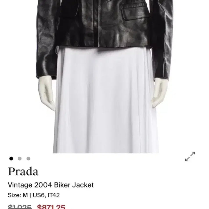 [BUNJANG] Prada Leather Jacket / (오아엔스/바티스트)프라다 가죽자켓