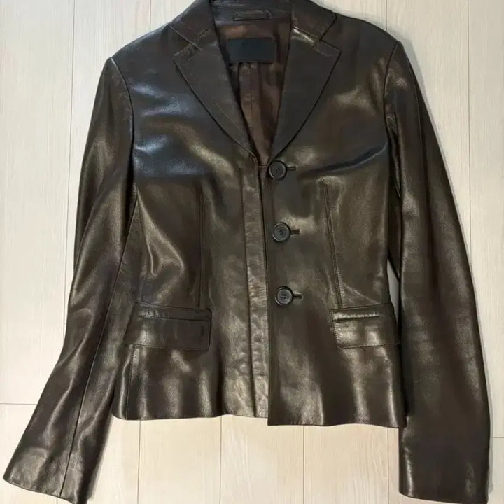[BUNJANG] Prada Leather Jacket / (오아엔스/바티스트)프라다 가죽자켓