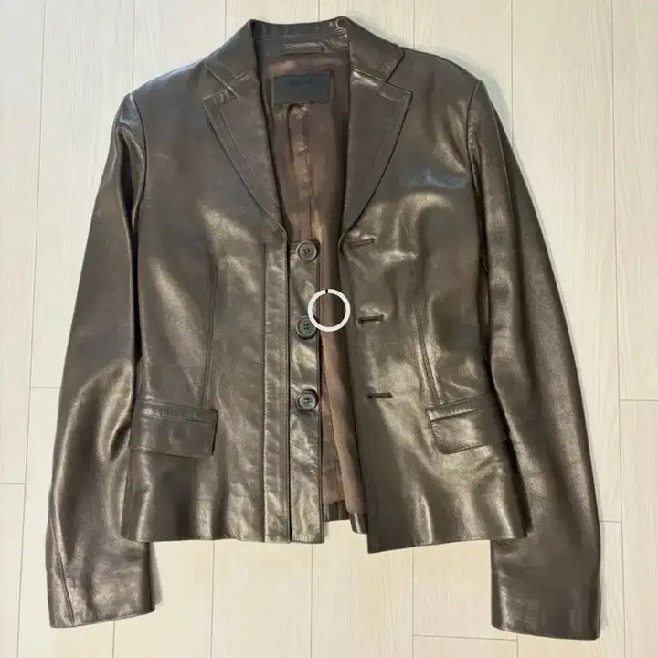 [BUNJANG] Prada Leather Jacket / (오아엔스/바티스트)프라다 가죽자켓