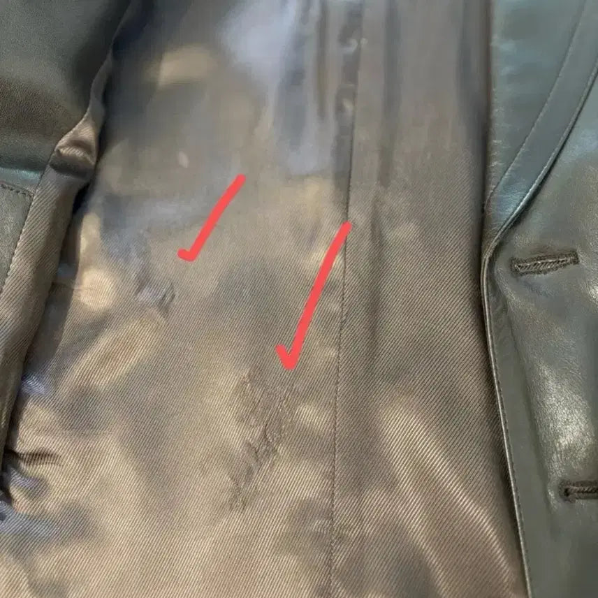 [BUNJANG] Prada Leather Jacket / (오아엔스/바티스트)프라다 가죽자켓