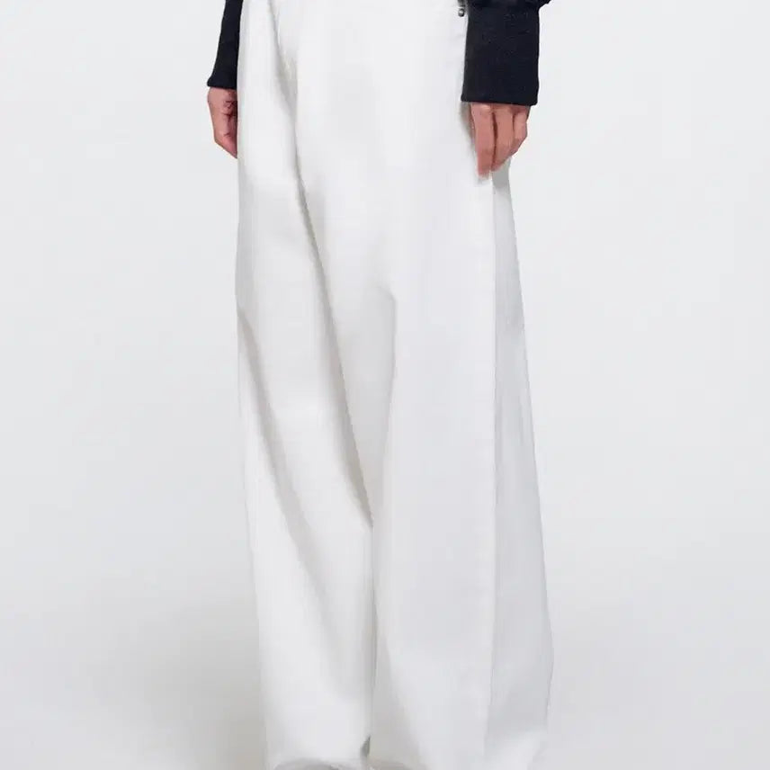 [BUNJANG] ERA WORLD Wide Fit Denim White L / ERA WORLD 와이드 핏 데님 화이트 L