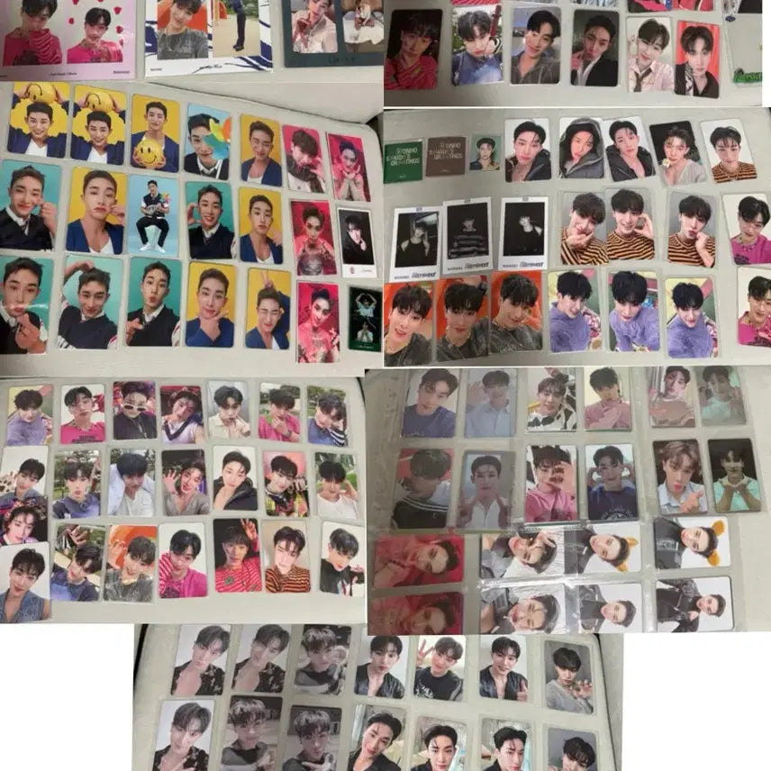[BUNJANG] Wonho Photocard &amp; Photo Set Bundle Set (+ Signed Eco Bag) / 원호 포카 증사 일괄 판매합니다 (+덤 싸인 에코백)