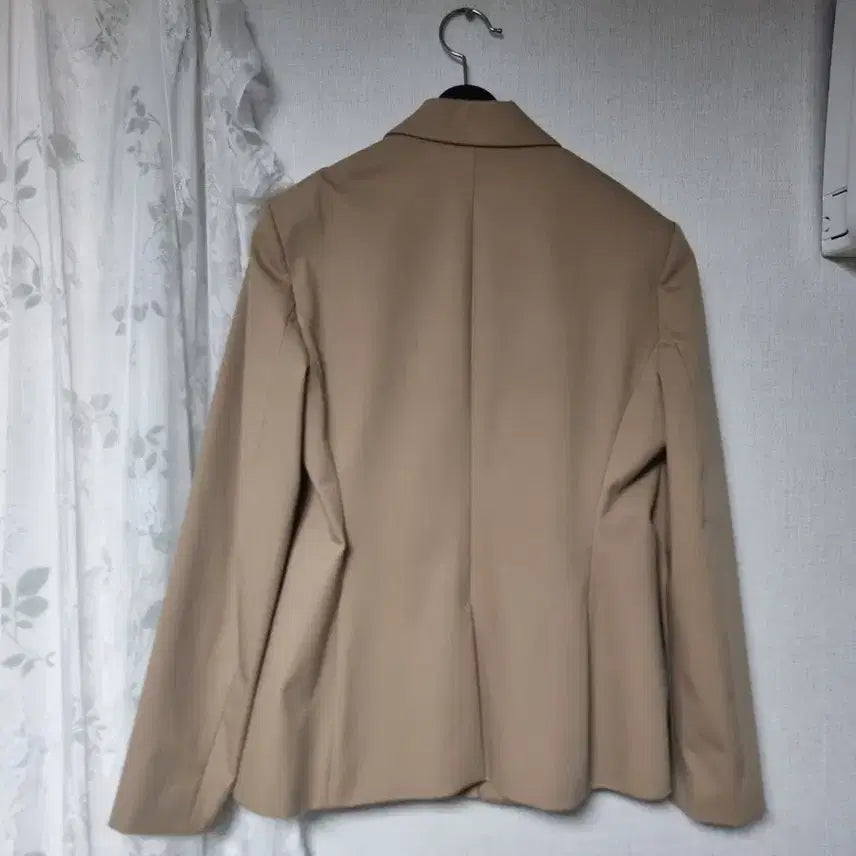 [BUNJANG] Theory Beige Flare Jacket / Theory 띠어리 베이지 플레어 자켓