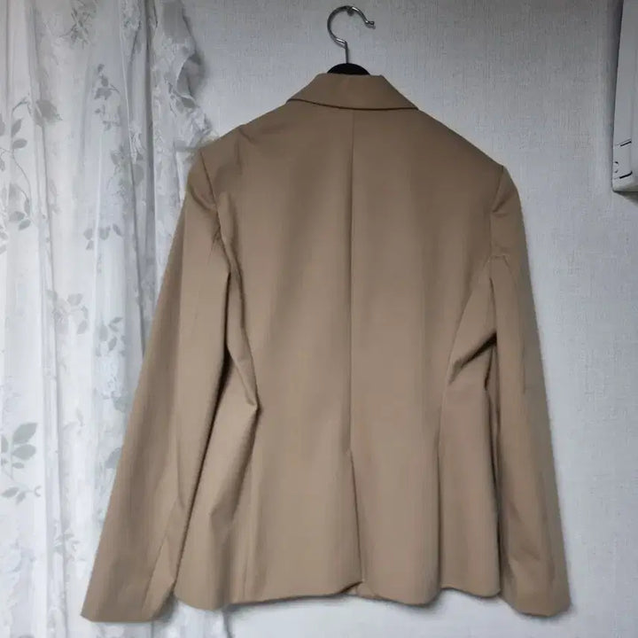 [BUNJANG] Theory Beige Flare Jacket / Theory 띠어리 베이지 플레어 자켓