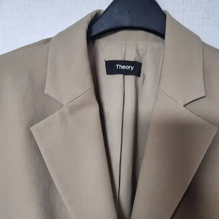 [BUNJANG] Theory Beige Flare Jacket / Theory 띠어리 베이지 플레어 자켓