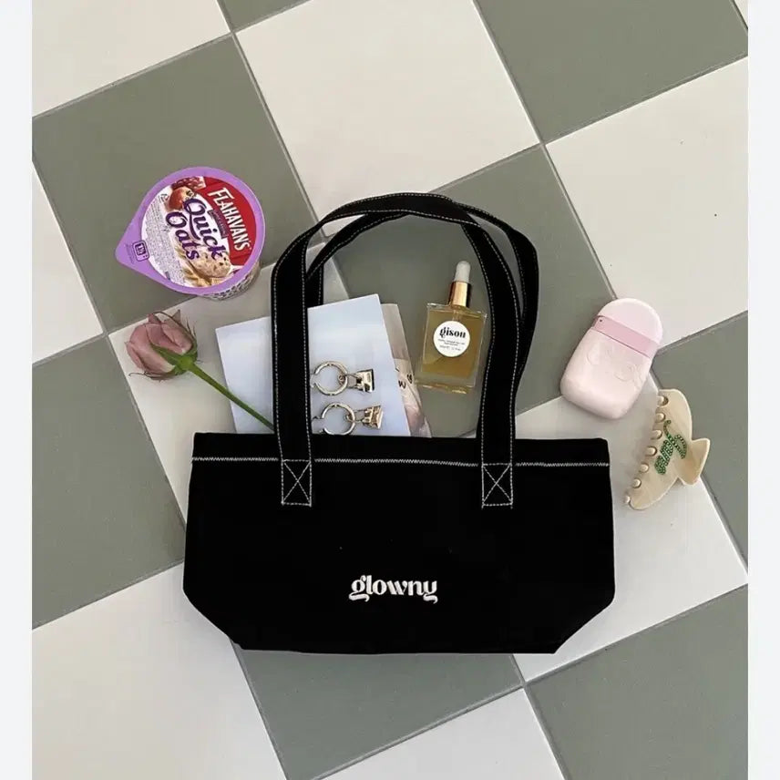 [BUNJANG] Glowny Canvas Tote Bag / 글로니 캔버스 토트백 에코백