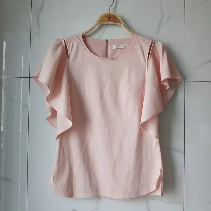 [BUNJANG] SJ Frill Blouse / SJ SJ 프릴 블라우스