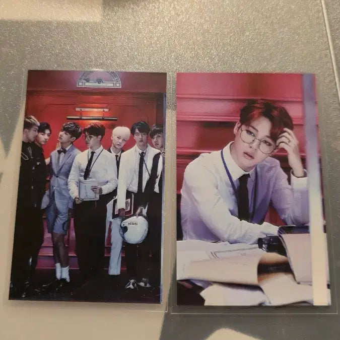 [BUNJANG] BTS (방탄소년단) Dope Jimin &amp; Group Photocard Bundle Set / 방탄소년단 BTS 쩔어 한정포카 지민 단체 셋트