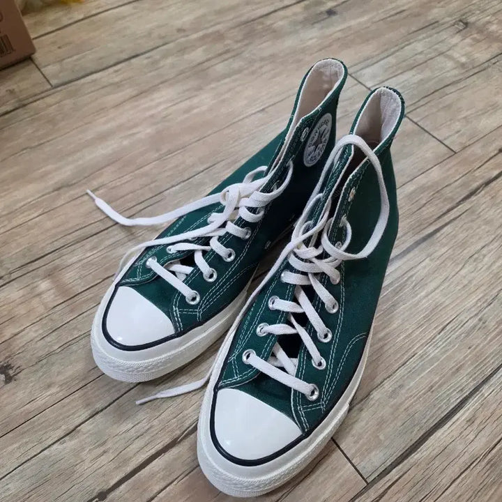 [BUNJANG] Converse Chuck Taylor High Midnight Clover Sneakers / 컨버스 척테일러 하이 미드나잇 클로버