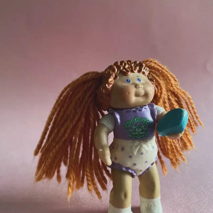 [BUNJANG] 1984s Milk Chocolate Hair Cabbage Doll (Rare) / 1984s/밀크쵸콜릿 헤어 빈티지양배추(rare)