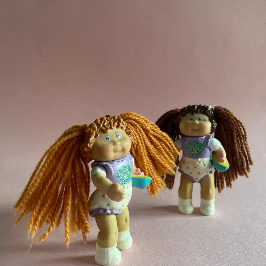 [BUNJANG] 1984s Milk Chocolate Hair Cabbage Doll (Rare) / 1984s/밀크쵸콜릿 헤어 빈티지양배추(rare)