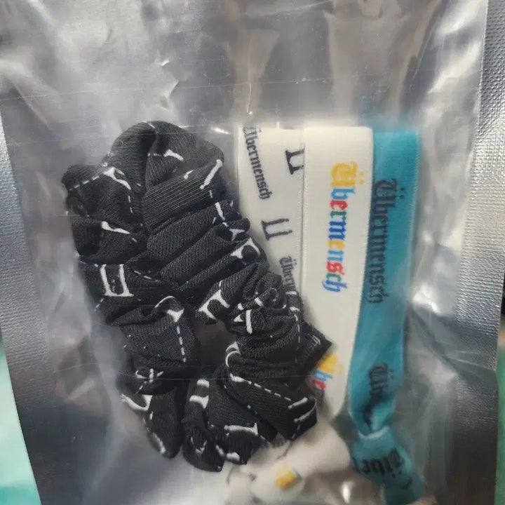 [SOLD OUT] 새상풍 지드래곤 위버멘쉬 헤어밴드, 스크런치 세트 멀티컬러 머리끈 일본