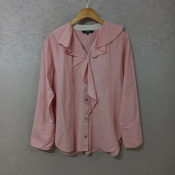 [BUNJANG] Second Floor Pink Frill Blouse - Women&