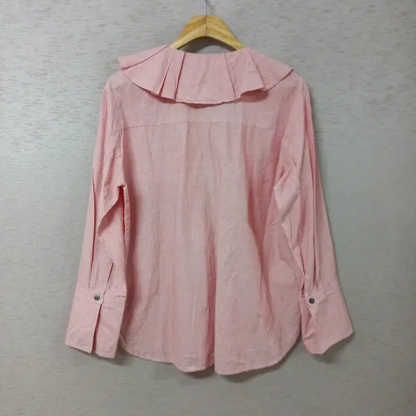 [BUNJANG] Second Floor Pink Frill Blouse - Women&