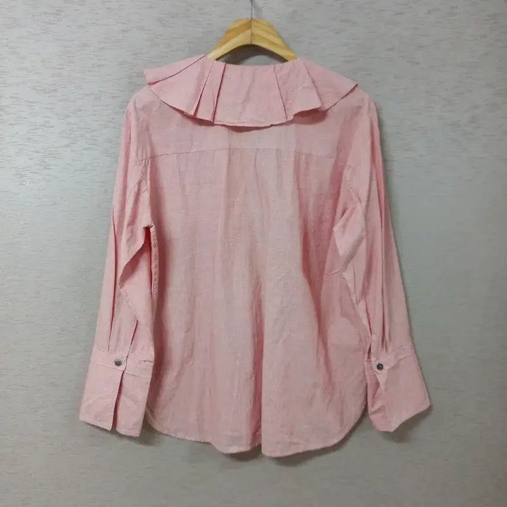 [BUNJANG] Second Floor Pink Frill Blouse - Women&