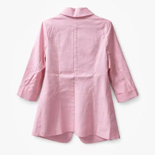 [BUNJANG] Sse Shop 1039 Linen Jacket (Skin Pink) / 쎄샵 1039 7부소매 린넨 자켓 스킨핑크 55반-1개