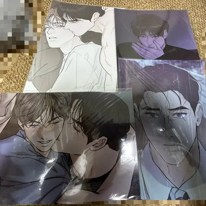 [BUNJANG] Limited Run MOKEPON 50,000 KRW POB Poster Bundle Set / 리미티드런 모펀5만특전 포스터 4장 일괄