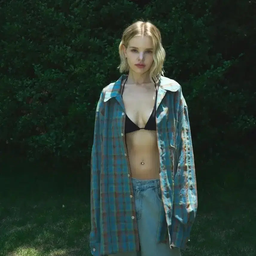 [BUNJANG] Affair of Checkered Shirt / 어페어오브 체크 셔츠